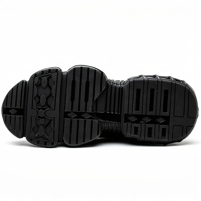 Work Boots Indestructible Safety Work Shoes Steel Toe Breathable Mens' Sneakers - Image 3 of 4