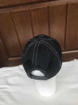 EUC WOMENS DREAM GIRL HAT CAP BLACK STRAP ADJUSTABLE ROSE  display picture 1