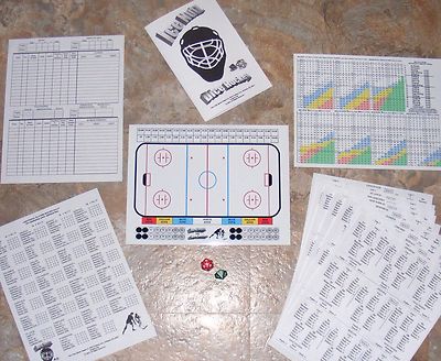 Ice Nutz Pro Hockey Dice Board Game NHL WHA Historic Teams Sets 1, 2, 