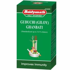 Baidyanath GUDUCHI (Giloy) Ghanvati 60 Tablets Immunity Booster Herbal