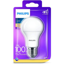 Philips Lighting Bombilla LED, Base E27, 13W Equivalente A 100 W, Luz Blanco