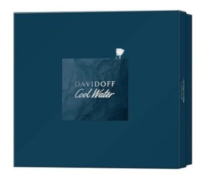 Davidoff Cool Water Gift Set: Cologne, Shower Gel, After Shave Balm for Men