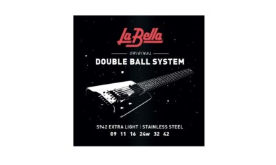 La Bella Double Ball Strings For Steinberger Guitar 09-42