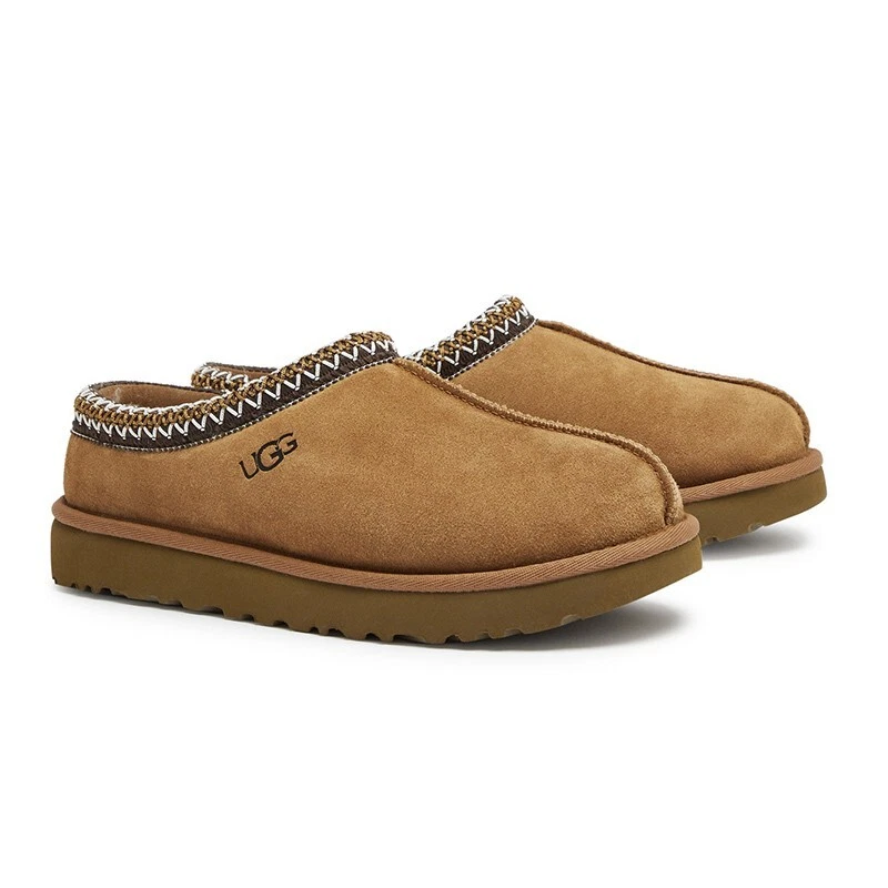 UGG Tasman Chestnut Classic Wool Slipper Suede Flats Women's shoes - Image 2 of 4