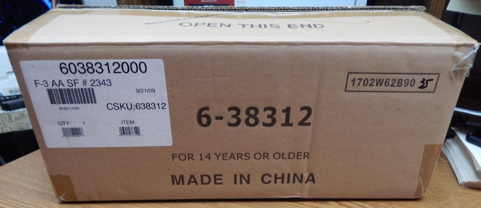 Click here to see eBay Auction