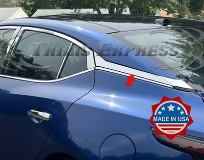 for:2016-2023 Nissan Maxima Window Pillar Post Trim Cover Accent StickOn 2Pc