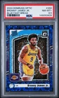 2024 Donruss Optic Basketball Fast Break Blue Bronny James Jr. #282 PSA 8.5