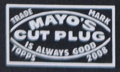 2008 Topps Mayo's Cut Plug Football Mini - U Pick