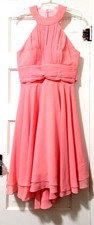 FLASH SALE!! NEW Wedding Dress Brand SMALL MEDIUM Formal Prom Dress Peach Coral
