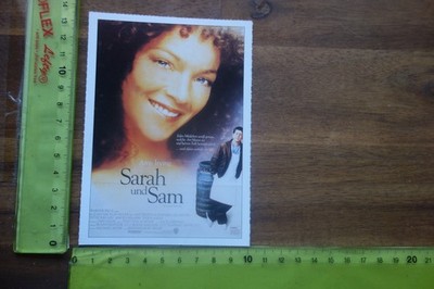 Alte Filmplakatkarte Kino Film Video SARAH UND SAM Amy Irving