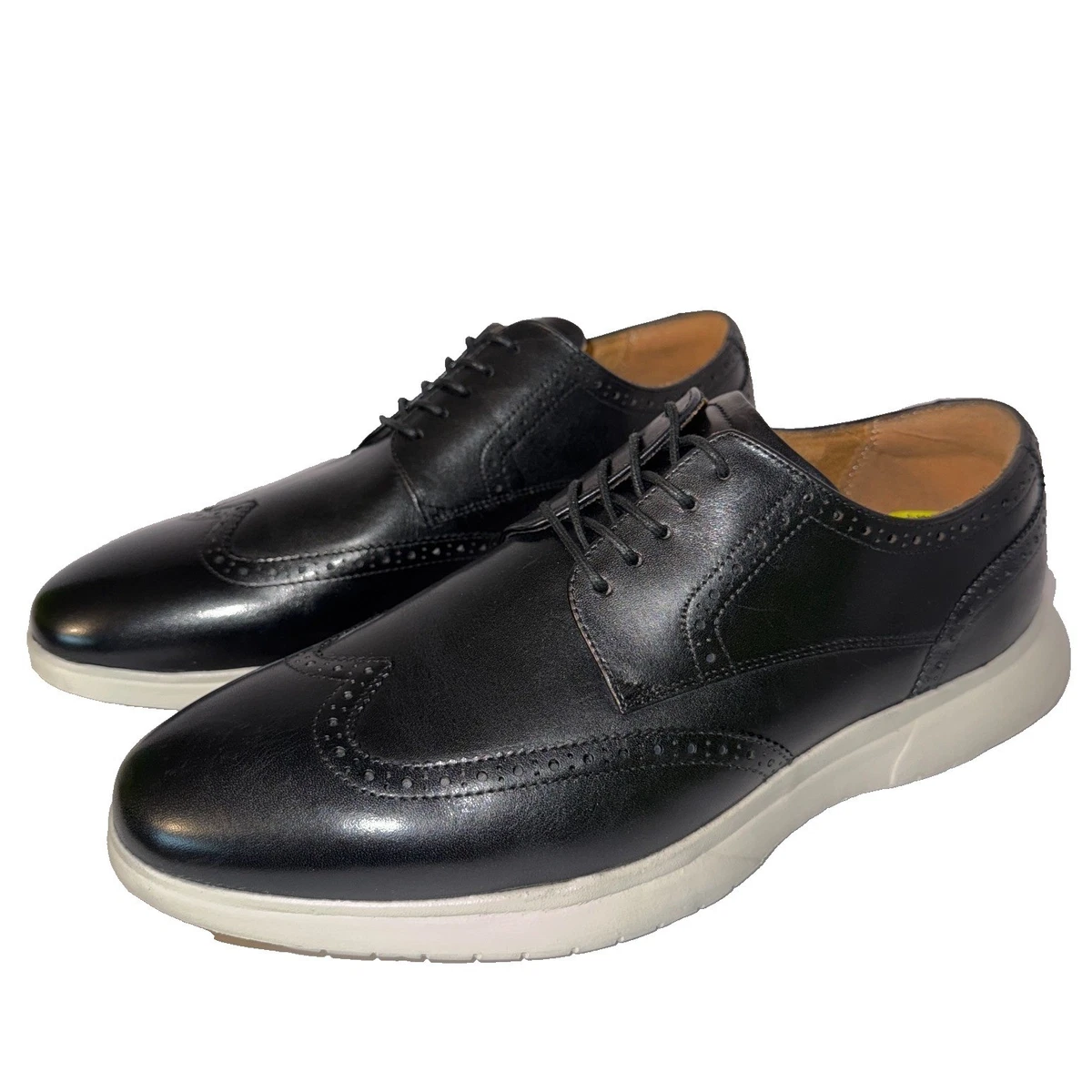 Florsheim Markham Limited Brown/Navy Dress Shoes 8.5D Oxford Florsheim White Dress Shoes for Men for sale | eBay main image 3