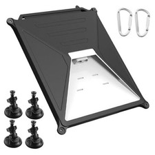 Pangda Silicone Protective Case Compatible with Starlink Mini Dish with 4 Black