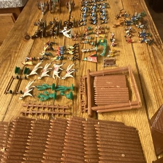 Marx miniature playset Fort Apache