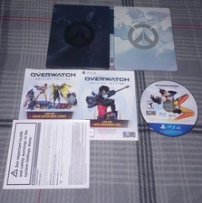 Overwatch Origins Edition Colletor Steelbook PS4, Used, With Game Tested.