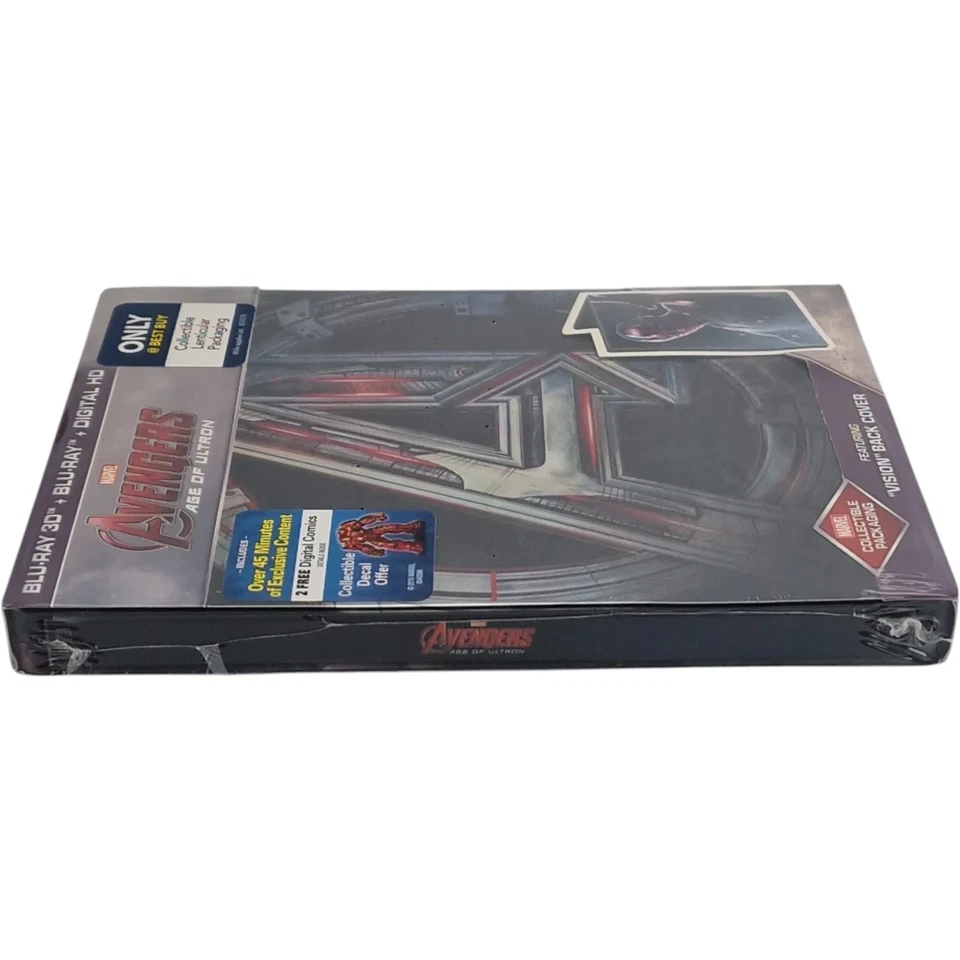 Avengers: Age Of Ultron Blu-Ray 3D+2D Steelbook Débossé Best Buy 2018 A Zone - Bild 4 von 4