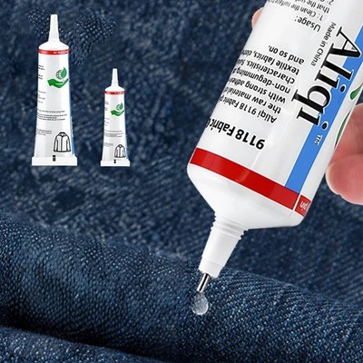 15/60ml Fabric Glue Quick-Dry Waterproof Textile Repair Seam Adhesive for Clothe