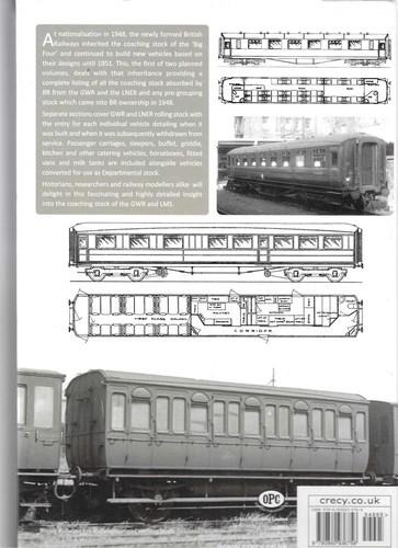 BRITISH RAILWAYS Pre-Nationalisation COACHING STOCK Volume 1 GWR & LNER - Foto 2 di 9