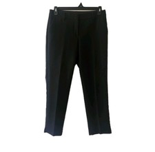 Talbots Dress Pants Womens 8P Black Hampshire Ankle