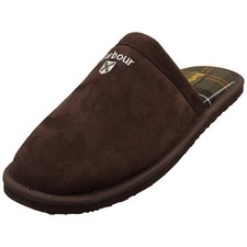 Barbour Everitt Mule Mens Slippers in Brown - 8 US