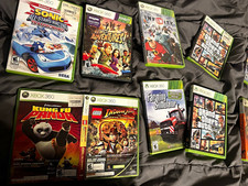 Xbox 360 Kinect Bundle + 12 Games Lot - Clean...