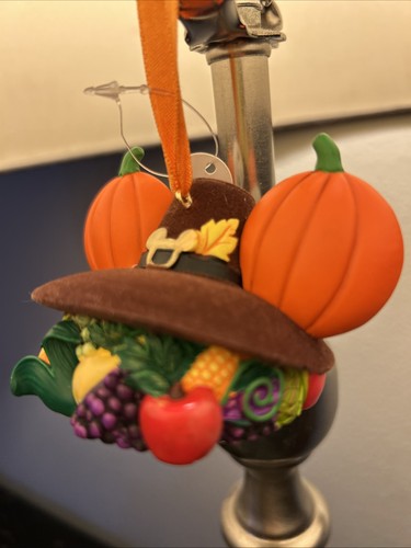 NEU Disney Parks selten Thanksgiving Mickey Kürbis Ohren Ornament limitiert 1929/3000 - Bild 18 von 20