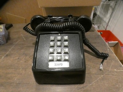 Scitec 2510-BK Single Line Corded Phone (Black) Cetis AEGIS-2510D Series