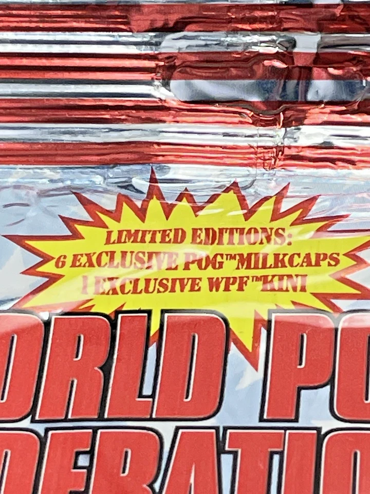 World Pog Federation 1995 US Championship Tournament Pack Lot Of 2 Rare New - Image 4 of 4