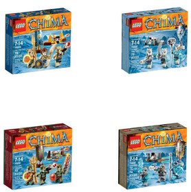 LEGO Legends of Chima Tribe Pack 70229 70230 70231 70232 Retired Sealed Choose 1