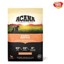 Grain Free Dry Dog Food Puppy Recipe 13lb Bag