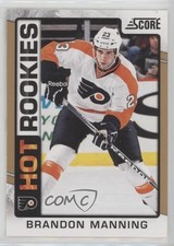 2012-13 Score Hot Rookies Gold Rush Brandon Manning #519 1o3