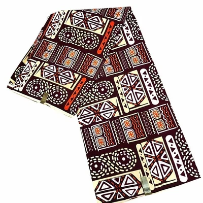 6yards African print real wax fabric Ankara good quality