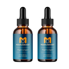  2-Pack Mounjaboost Drops - Mounja Boost Supports Weight Loss Drops