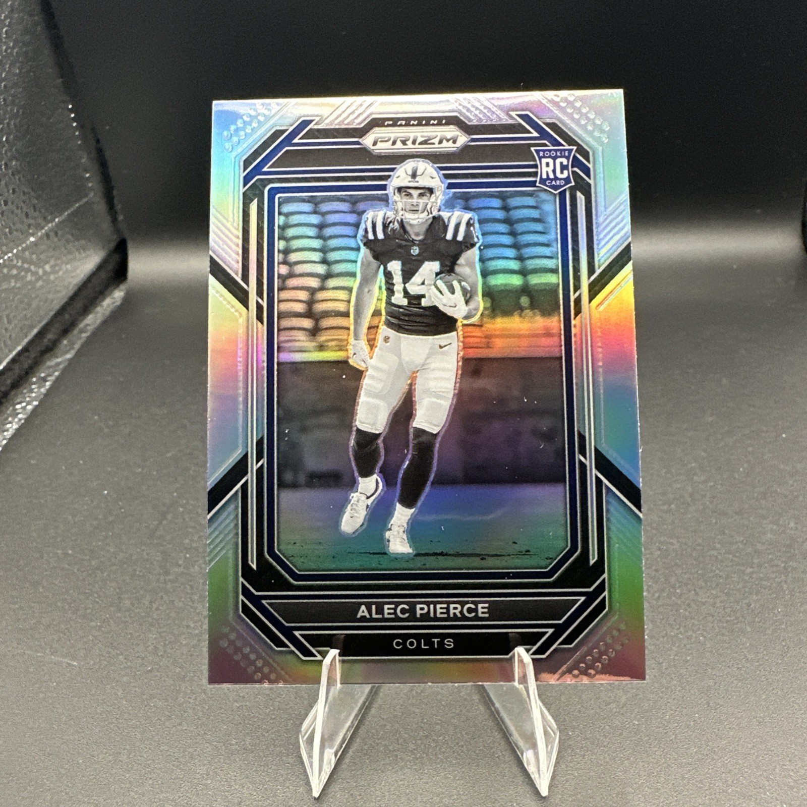 2022 Panini Prizm - Rookies Alec Pierce #330 Silver Prizm (RC)