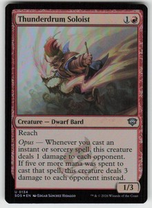 Thunderdrum Soloist (134) - Foil - Secrets of Strixhaven