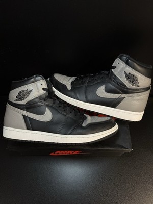 Nike Air Jordan 1 Shadow 2018 Size 10.5 Pre-Owned With Box