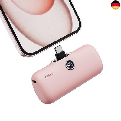 iWALK Powerbank 4800mAh, 20W Schnellladung Tragbares Ladegerät, Klein Externer 