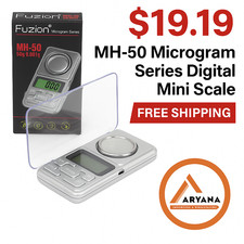 Mini báscula digital Fuzion MH-50 serie Microgram | 50 g x 0,001 g | Envío gratuito