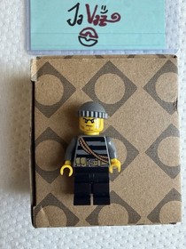 CTY0364: Police - City Burglar, Knit Cap Lego Minifigure 60006: Police ATV 1DAY!