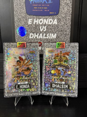 #ad #ad E. Honda vs Dhalsim Stars 75 Saturday Morning Cards SMC Street Fighter $189.00