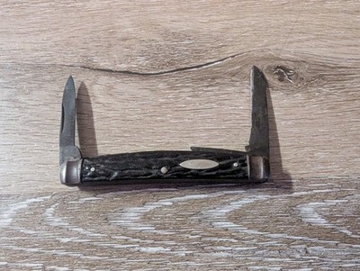 Vintage L. F. & C. Pocket Knife 4 BLADE LF&C 2 Broken Blades
