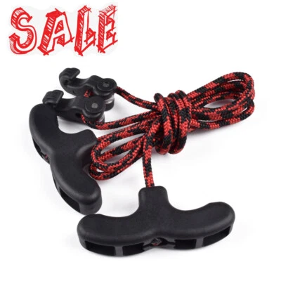 ELONG OUTDOOR 1pcs Armbrustspanner Armbrust Spannschnur Armbrustspannhilfe Schwarz Neuware
