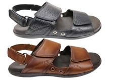 Mens Savelli Samuel Comfortable Leather Sandals Made In Brazil - ModeShoesAU