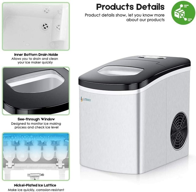 Igloo Portable Ice Maker Model ICE102ST eBay