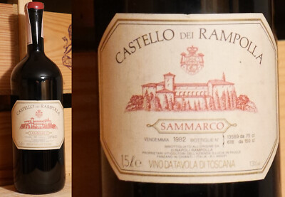 1982er Castello dei Rampolla - Sammarco - Toscana IGT - Toskana - MAGNUM !!!!!!