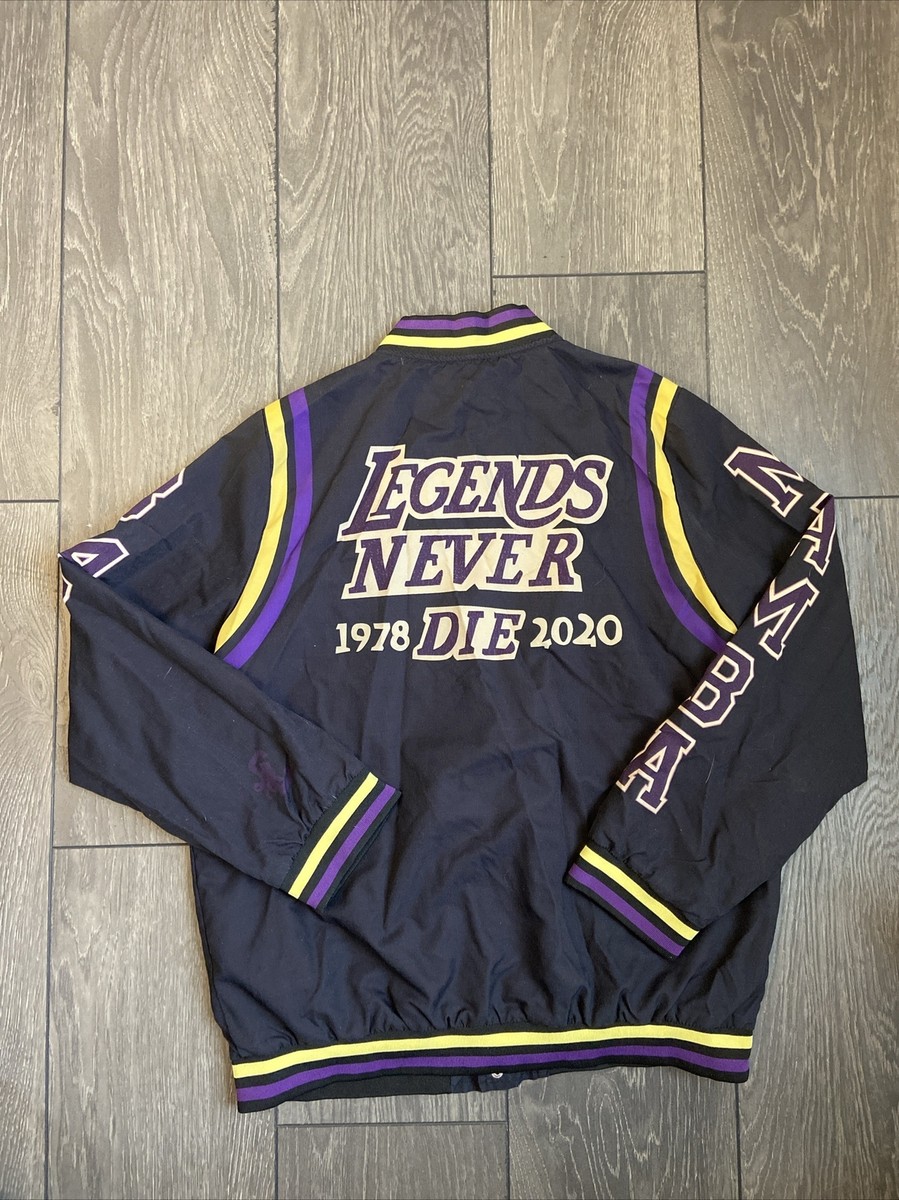 Varsity Jacket Legends Never Die Jacket Lakers Mamba Jacket