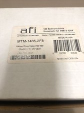AMERICAN FIBERTEK AFI MTM-1485-2F8 Video Two Way RS485 Module Transmitter
