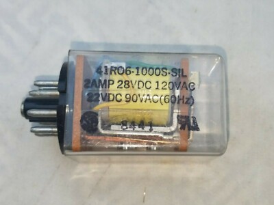 Sigma 8 Pin Relay 41RO6-1000S-SIL, 2 AMP, 28V 