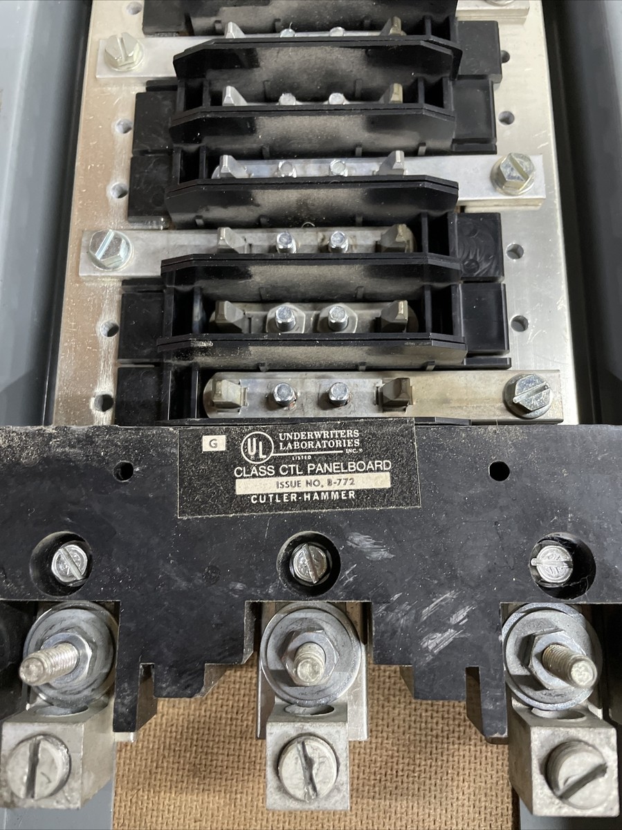 Cutler Hammer Class CTL Panelboard INTERIOR PB OLD BOLTON CHB