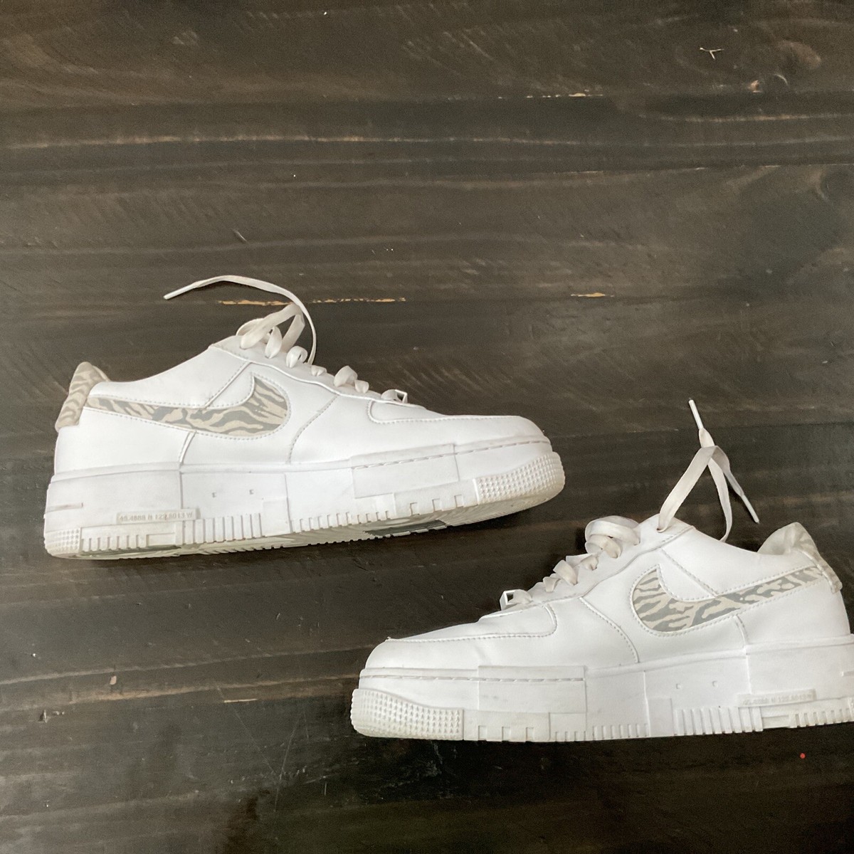 Size 12 - Nike Air Force 1 Pixel SE Zebra 2021 | eBay