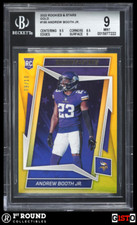 POP 1: Andrew Booth Jr RC BGS 9: 2022 Rookies & Stars Gold Rookie Gisto /10